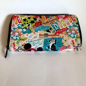 Disneyland Disney Parks Edition Zip Around Wallet